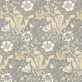 William Morris At Home Fabric, Flora And Foliage Compton Velvet, Cobble